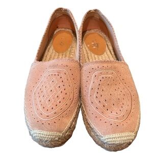 Ugg Heidi Perforated Espadrille in Suntan - Size 7.5